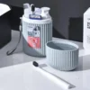 Reise-Mundwasserbecher, tragbar, unverzichtbar, für Geschäftsreisen, Zahnbürstenetui, Zahnbürsten- und Zahnpasta-Aufbewahrungsbox für Outdoor-Reisen 3