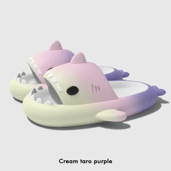 Shark Clapper Hausschuhe Wolke Frauen Rutschen Sommer Strand Indoor Sandale Männer Männlich Flip-Flops Hause Schuh plattform Tier Damen Weibliche