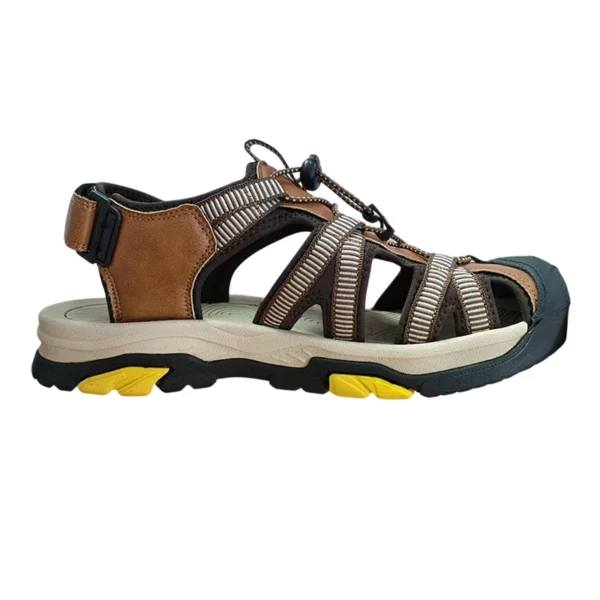 Sommer Outdoor Sandalen für Männer Atmungsaktive Wanderschuhe Wasser Strand Herren Sandalen Camping Klettern Aqua Sneaker Mode Römischen Schuh 4