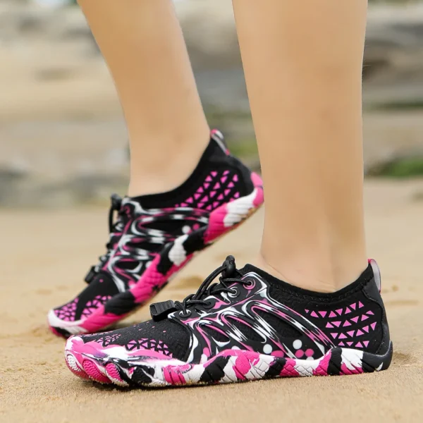 36-46# Unisex Outdoor Aqua Shoes Couples Vacation Seaside Barefoot Swim Shoes Beach Volleyball Shoes Indoor Fitness Yoga Shoes 5