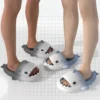 Shark Clapper Hausschuhe Wolke Frauen Rutschen Sommer Strand Indoor Sandale Männer Männlich Flip-Flops Hause Schuh plattform Tier Damen Weibliche 4