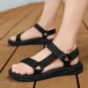 Sommer Outdoor Wade Sandalen Mann Arch Support Yoga Matte Einlegesohle Gladiator Offene Strand Hausschuhe Rutschfeste Langlebige Flache Männer Schuh 4