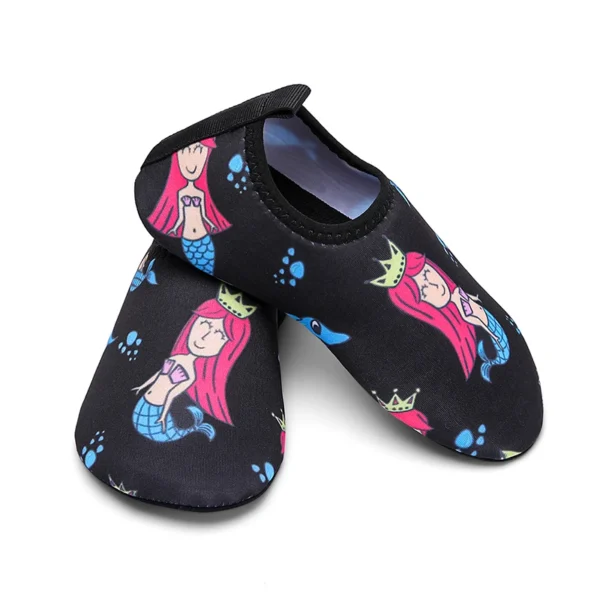 Sommer-Schwimmschuhe für Kinder, Aqua-Schuhe für Jungen und Mädchen, Barfuß-Yoga-Schuhe, Socken, atmungsaktiv, rutschfest, Sommer-Strand-Slipper 5