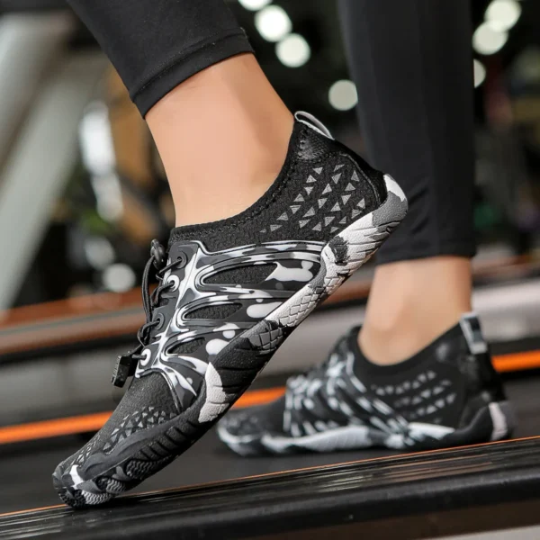 36-46# Unisex Outdoor Aqua Shoes Couples Vacation Seaside Barefoot Swim Shoes Beach Volleyball Shoes Indoor Fitness Yoga Shoes 2