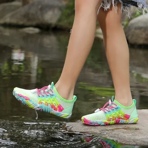 Wasser Schuhe Kinder Sommer Strand Fünf Finger Barfuß Schwimmen Aqua Schuhe Bunte Meer Fluss Hausschuhe Kinder Turnschuhe Neue 5