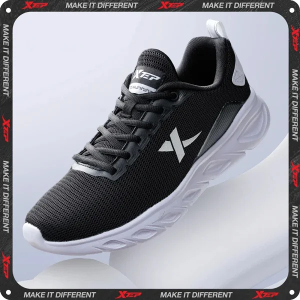 Xtep Laufschuhe für Männer Sommer leichte Herren Sportschuhe Polsterung Jogging atmungsaktive Turnschuhe 2