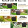 BBQ Abdeckung Outdoor Staub Wasserdicht Weber Heavy Duty Grill Abdeckung Regen Schutz Outdoor Grill Abdeckung Runde 6