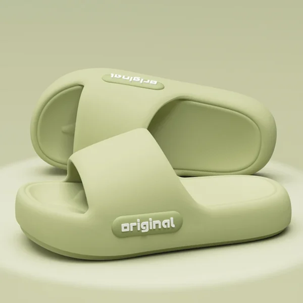 Dicke Plattform-EVA-Hausschuhe für Damen, 2025, Frühling und Sommer, rutschfeste Strand-Flip-Flops, Damen-Komfort, weiche Sohle, für den Innenbereich, Wolken-Hausschuhe 5