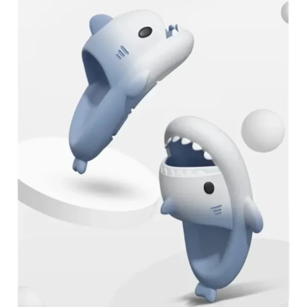 Shark Clapper Hausschuhe Wolke Frauen Rutschen Sommer Strand Indoor Sandale Männer Männlich Flip-Flops Hause Schuh plattform Tier Damen Weibliche 5