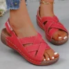 Frauen Sandalen Peep Toe Sommer Sandalen Mit Heels Schuhe Frau Keile Mit Hohen Absätzen Alias De Mujer Neue Schuhe Sommer Schuhe Frauen
