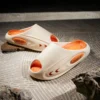 Männer Anti-slip Sommer EVA Hausschuhe Männlichen Weiche Abnehmbare Einlegesohle Strand Sandalen Junge Hause Innen Haus Outdoor Outwear Schuhe schuhe 2