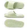 Damen-Hausrutschen, offene Zehen, schnell trocknende Schuhe, minimalistische Kissenrutschen für den Innenbereich, superweiche, einfarbige, rutschfeste Badeschuhe 6