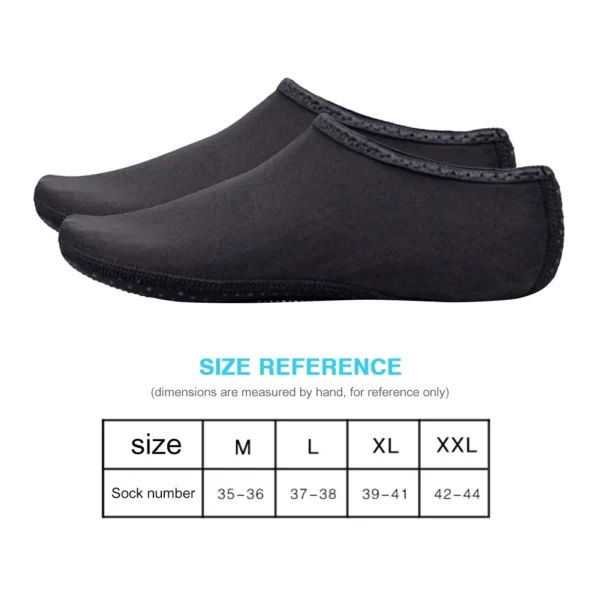 Aqua-Tauchsocken, Schwimmen, Tauchsocken, Slipper, rutschfeste Wasserschuhe, Sommer, Strand, Sandale, flacher Schuh für Wassersport, Damen und Herren 6