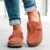 Orange Red shoes