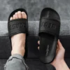 Sommer Männer Hausschuhe Indoor Hause Rutschen Badezimmer Schuhe Outdoor Garten Schuhe Massage Clogs Männlichen Strand Hausschuhe Flip-Flops Maultiere 48 2