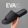 Modische Herren- und Damensandalen, rutschfest, verschleißfest, EVA, dicke Sohle, bequeme Hausschuhe, Badezimmer, Bade-Flip-Flops