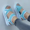 Mode Frau Schuhe Sandalen Keil Damen Schuhe Espadrilles frauen Sandalen Casual Atmungsaktive Schuhe Weibliche Frauen Heels 2