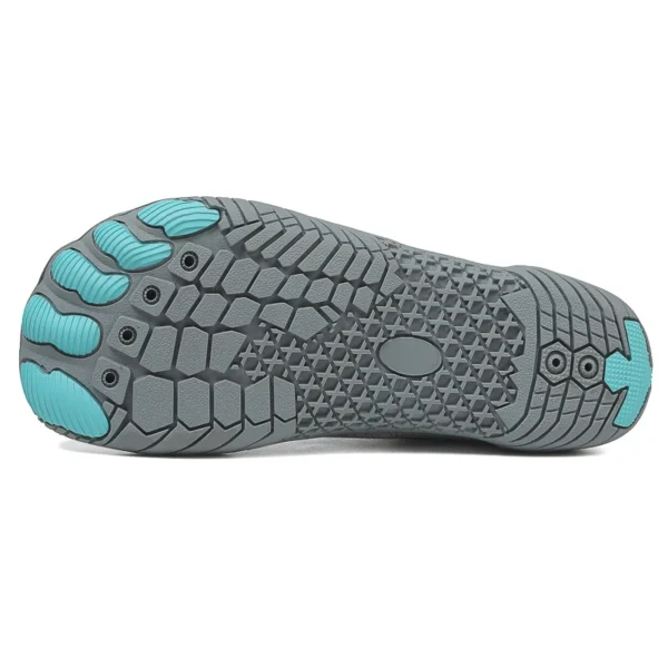 Unisex Wasserschuhe Schwimmen Tauchen Socken Sommer Aqua Strand Sandale Flacher Schuh Meer Rutschfeste Sneaker Socken Slipper für Männer Frauen 3