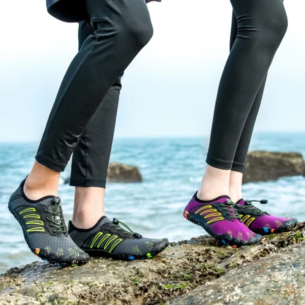 Unisex Lila Schnell Trocknend Wasser Schuhe Männer Frauen Schwimmen Surfen Aqua Schuhe Frau Strand Sport Barfuß Schuhe Männer Upstream Turnschuhe 6