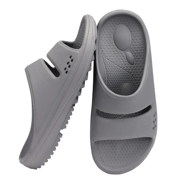 SmilePoP Männer Hausschuhe Orthopädische Wolke Frauen Hausschuhe Indoor Männer Dusche Schuhe Weiche Wasserdichte Strand Hausschuhe Licht Saubere Schuhe