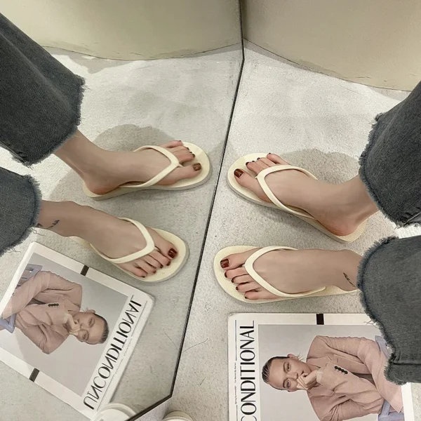 Paar Strand Sandalen Sommer Flip-Flops für Frauen Nette Candy Farbe Indoor Flache Schuhe Männer Strand Hausschuhe Nicht-slip weiche Sohle 5