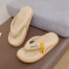 Neue Mann Frauen Hausschuhe Flip-Flops Indoor Outdoor Strand Sandalen Super Weichen Boden Rutschen Nicht-slip Dicken Sohlen Frauen hausschuhe 4