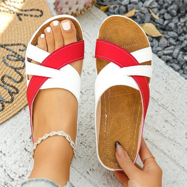 Frauen Schuhe Sandalen Mode Keil Damen Schuhe Outdoor Rutsche frauen Sandalen Weiche Casual Schuhe Weibliche Alias Mujer 4