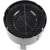 3-in-1-BBQ-Holzkohlegrill, 84 x 40 cm, geräucherter BBQ-Raum mit Temperaturanzeige für BBQ, Camping, Terrasse, Garten 6