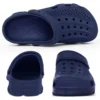 Comwarm Fußgewölbe-Sandalen für Herren, klassische Clogs, Hausschuhe, verstellbare Garten-Clogs, atmungsaktiv, gemütlich, Heimschuhe, Herren-Clogs, Sandalen