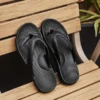 Sommer Coole Damen-Flip-Flops, superleicht, für den Außenbereich, weiche Sohle, rutschfest, lässig, Damen-Hausschuhe, Paar, flache EVA-Sandalen 4