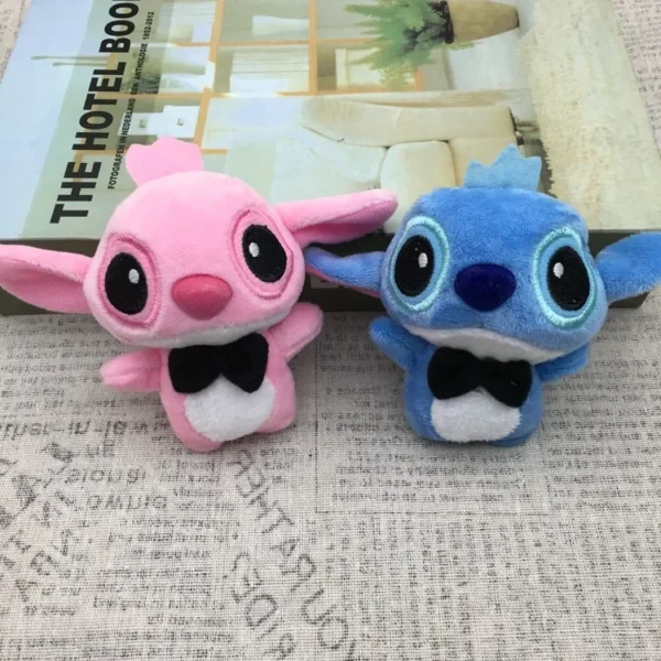 Disney Lilo und Stitch Plüschpuppe Spielzeug Blumenstrauß Stitch Tier Gefüllte Schlüsselanhänger Anhänger Mädchen Kinder Geburtstag Weihnachtsgeschenke 2