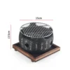 Tragbare Japanischen Bbq Grill Korean Carbon Grill Grills Aluminium Legierung Indoor Outdoor Bbq Herd Grill Werkzeuge holzkohle grill 2