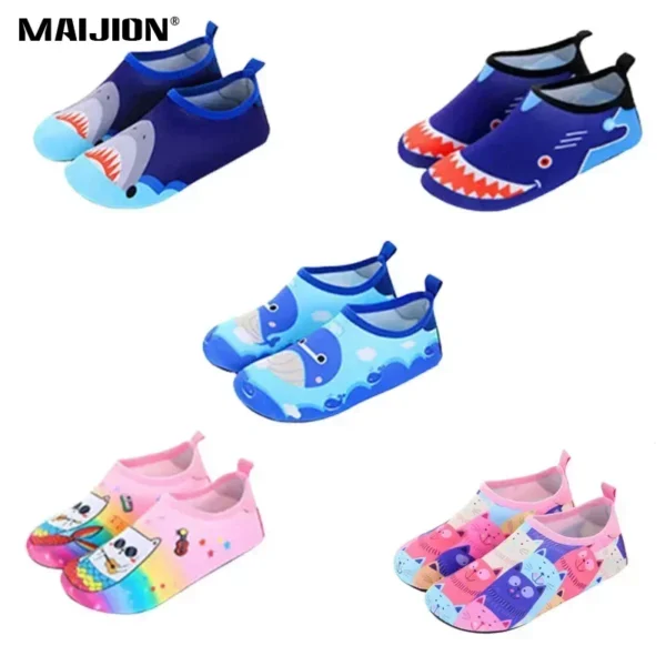 Junge Mädchen Atmungsaktive Leichte Barfuß Strand Aqua Schuh Kinder Upstream Wasser Schuhe Schnell Trocknend Rutschfeste Meer Schwimmen Schuh 6