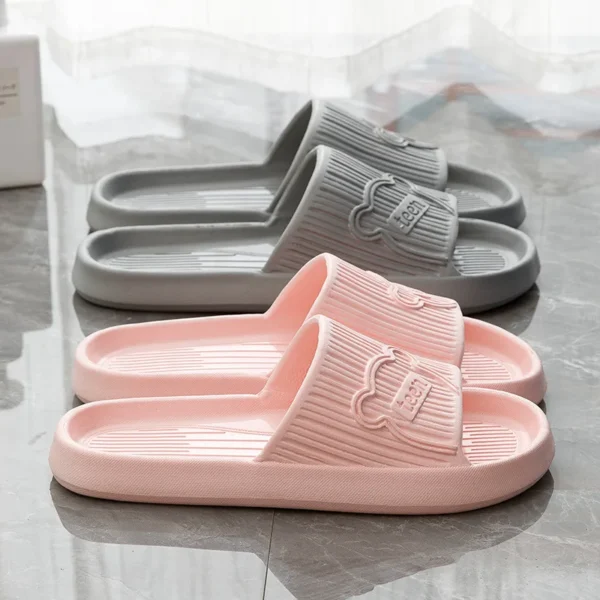 Frauen Weiche Sohle Cloud Hausschuhe Dicke Plattform Indoor Outdoor Strand Sandalen Sommer EVA Rutschfeste Flip-Flops 5