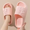 Sommer Hausschuhe Badezimmer Plattform Rutschfeste Hause Bär Cartoon Flip-Flops Strand Frauen Slipper Sandalen Rutschen Indoor Outdoor 2023 3