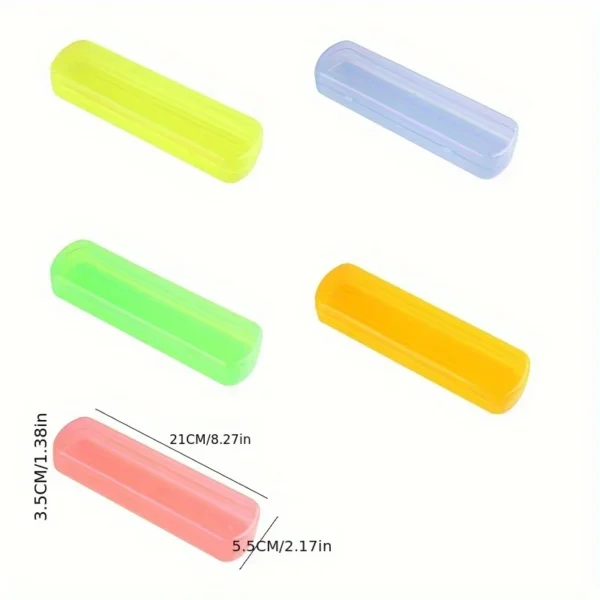 Multifunktionale Lagerung Fall Reise Tragbare Zahnbürste Lagerung Box Candy Farbe Toilettenartikel Lagerung Box Outdoor Reise Liefert 4