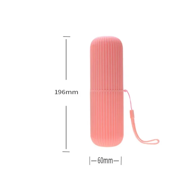 Reise Tragbare Zahnbürste Tasse Bad Zahnpasta Halter Lagerung Fall Box Organizer Reise Toilettenartikel Lagerung Tasse Neue Kreative 6
