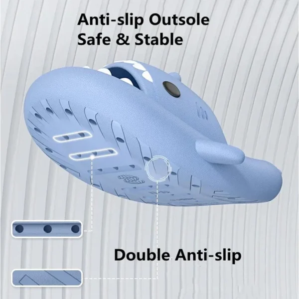 Hause Hausschuhe Wolke Frauen Shark Clapper Sommer Weiche Sandale Nicht Slip Rutschen Flip-Flops Männer Männlich Damen Lustige Flache Schuh Weibliche 6