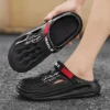 Männer Garten Clogs Sandalen Sommer Hausschuhe Für Männer Paar Casual Schuhe Mode Luxus Sandalen Komfort Hause Weiche Hausschuhe 40-45 3