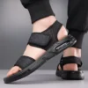 Männer Strand Wohnungen Open-toe männer Rutsche Sandalen Bequeme Sommer Schuhe Schnell Trocknend Waten Aqua Schuhe Alle-spiel Reise Männliche Sandalen 5