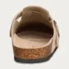 Crestar Cork Wildleder Pantoletten Hausschuhe für Damen Mode Herren Clogs Schuhe Klassische rutschfeste Outdoor-Hausschuhe aus Kork mit Fußgewölbeunterstützung 5