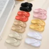 Weiche Sohle Plattform Flip-Flops Frauen 2025, Sommer Strand, rutschfeste Wolke Hausschuhe Frau dicke Sohle Clip Toe Badezimmer Rutschen Sandalen 2