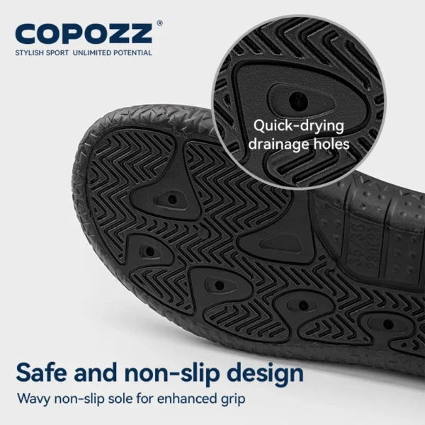 COPOZZ Kinder Wasser Strand Schuhe Kinder Schwimmschuhe Schnell Trocknende Aqua Schuhe Jungen Mädchen Weichen Boden Indoor Slipper Schwimmen Socken 6
