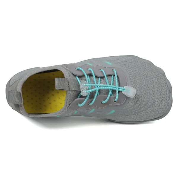 Unisex Wasserschuhe Schwimmen Tauchen Socken Sommer Aqua Strand Sandale Flacher Schuh Meer Rutschfeste Sneaker Socken Slipper für Männer Frauen 4