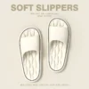 Superleichte weiche Hausschuhe, einfache Mode-Slides, elastische EVA-Schuhe, bunte Turnschuhe in der Tür, Badezimmer-Flip-Flops 2