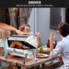 Holzkohle-Grill, faltbar, Edelstahl, Grill, Tischgrill, Picknick, tragbar 5
