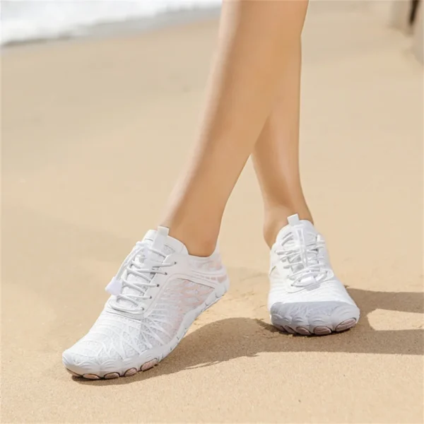 Aqua-Schuhe für Damen und Herren, Barfuß-Wasserschuhe, rutschfest, schnell trocknend, für den Außenbereich, Strand, Upstream, Waten, Schwimmschuh, Turnschuhe, Unisex 3