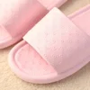 Frauen Dicke Plattform Wolke Hausschuhe Indoor Hause Eva Weiche Sohle Kissen Rutschen Sandalen Frau 2025, Sommer Rutschfeste Strand Flip-Flops 2