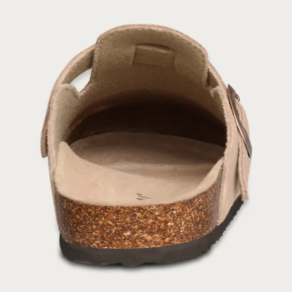 Shevalues Klassische Kork-Clogs-Hausschuhe für Damen und Herren, weiches Fußbett, Wildleder-Sandalen mit Fußgewölbeunterstützung, trendige Strand-Slides für Zuhause, Herren-Pantoletten 4