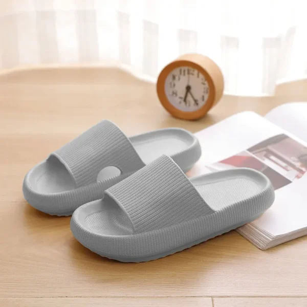 Kidmi Sommer Dicke Sohle Hausschuhe Frauen Sandalen Haushalt Softsole Hausschuhe Rutschfeste Atmungsaktive Schuhe Flache Sandalen Für Frauen 6